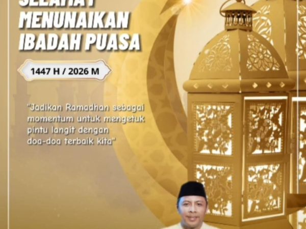 Keluarga Besar PDAM Mengucapkan Selamat Menjalankan Ibadah Puasa 1447 H