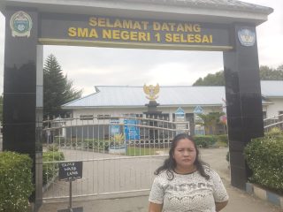 Kepala Sekolah SMAN 1 SELESAI Di Duga Kuat Korupsi Dana Bos