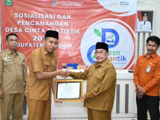 Wabup Sumenep Mendorong Program Desa Cantik Memperkuat Data Pembangunan Desa
