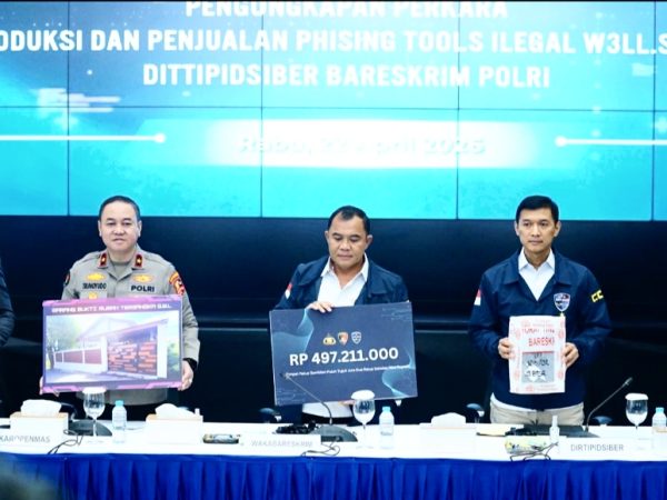 Polri Berhasil Bongkar Jaringan Internasional Penjualan Phishing Tools, Kerugian Capai Rp350 Miliar