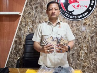 Polres Ngawi Ungkap Peredaran Obat Keras Ilegal, Tersangka dan Ratusan Okerbaya Diamankan