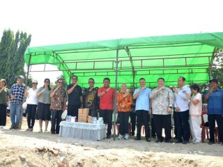 Peletakan Batu Pertama Pembangunan Gedung Gereja Kasih Anugerah