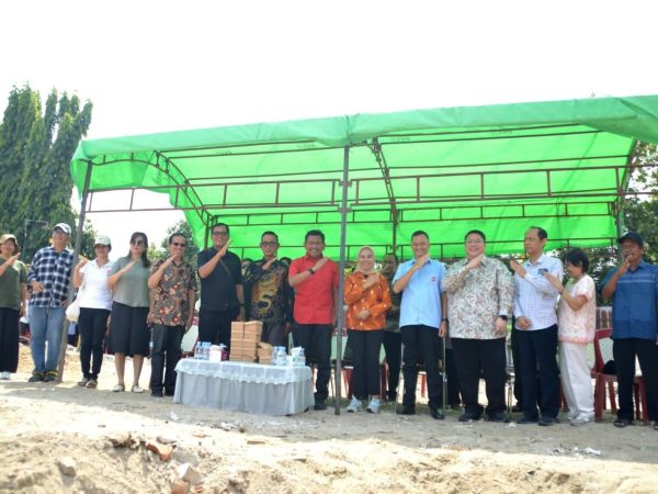 Peletakan Batu Pertama Pembangunan Gedung Gereja Kasih Anugerah
