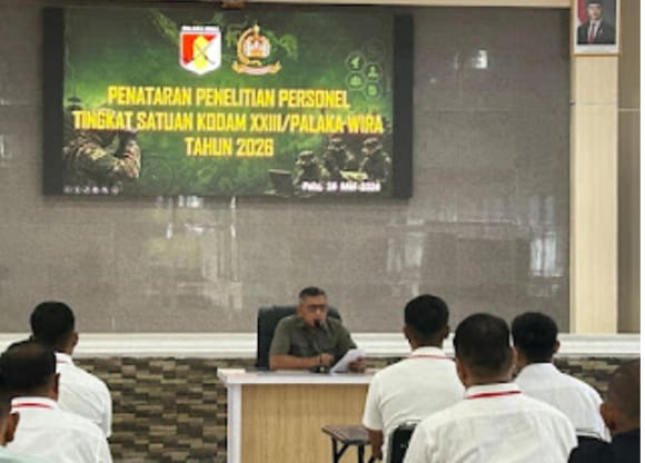 Kasdan XXlll /Palaka Wira Buka Penataran Litpers Tingkat Satuan Kodam Tahun Ini