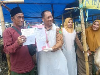 Kepala DKPP Sumenep Turun Langsung Awasi Kesehatan Hewan Kurban, Menjelang Idul Adha 1447 H