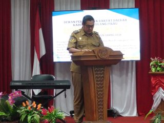 Realisasi APBD 2025 Tembus 94 Persen, Wabup Pulang Pisau Sampaikan LKPD di Rapat Paripurna