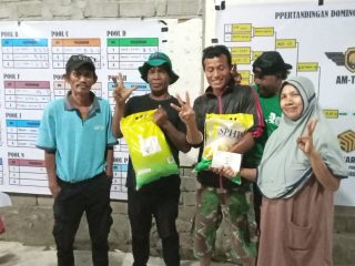 Jalin Silaturahim dan Asah Kemampuan, Turnamen Domino Abid Mariadi & Papa Sukri Cua di BTN Silae Berjalan Sukses