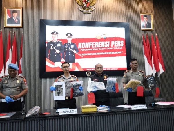 Polres Trenggalek Amankan Jambret Perhiasan, Tersangka Lima Kali Masuk Bui