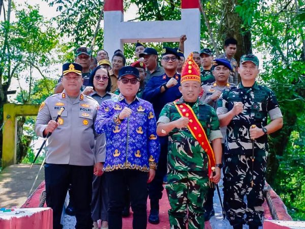 Bupati Delis Apresiasi Danrem 132/Tadulako, Jembatan Perintis Garuda Buka Akses dan Harapan Baru bagi Morowali Utara