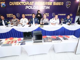 Polda Jatim Bongkar Sindikat Love Scamming Internasional, 3 Tersangka Diamankan