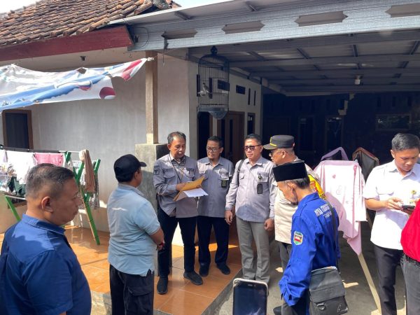 Polres Purwakarta Amankan Pelaksanaan Konstatering Perkara Perdata di Plered, Berlangsung Aman dan Kondusif