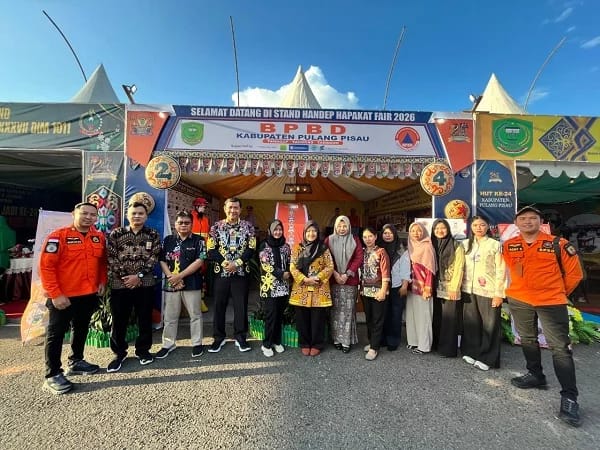 BPBD Pulang Pisau Padukan Edukasi Kebencanaan dan Promosi UMKM di Handep Hapakat Fair 2026