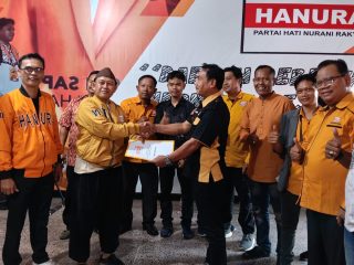"Diabringkeun" 11 PAC, Asep Uwoh Resmi Mendaftar Jadi Calon Ketua Hanura Purwakarta