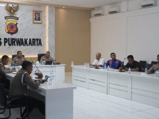 Perkuat Kesiapsiagaan Hadapi Musim Kemarau, Polres Purwakarta Ikuti Arahan Wakapolri tentang Pencegahan Karhutla
