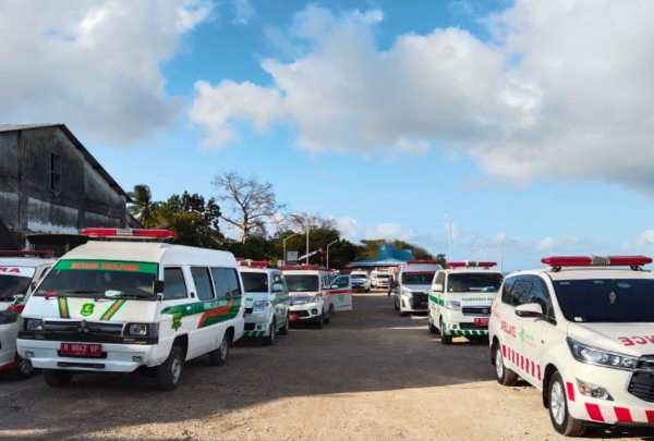 Pemkab Sumenep Siapkan 20 Ambulan Korban Kebakaran KMP Mutiara Sentosa 2