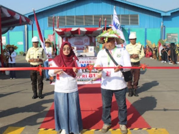 Kebersamaan Dan Kolaborasi Sukseskan Karnaval Flora Fauna HUT RI Ke 81 PT PRIA