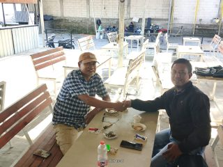 Duduk Bersama Kades Lundo Dan Konsultan Agung Klarifikasi Revitalisasi TK DWP