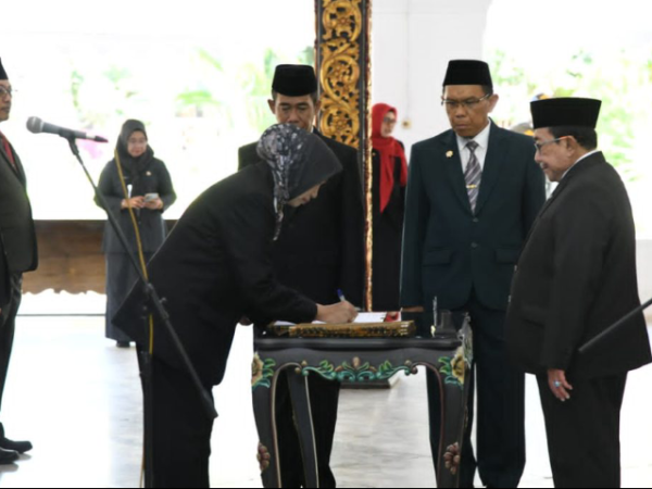 Wakil Bupati Sumenep Lantik 28 Pejabat, Ingatkan Target Pemerintahan Sumenep