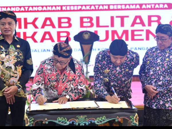 Pemkab Sumenep dan Pemkab Blitar Jalin Kerjasama Untuk Mendorong Percepatan Pembangunan