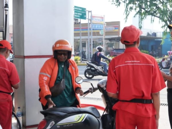 Pastikan Stok BBM Aman, Kapolres Mojokerto Kota Cek SPBU